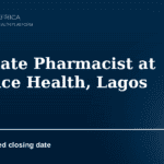Reliance Health Associate Pharmacist job Lagos application notice