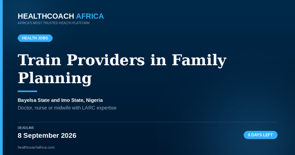 MSI Nigeria Reproductive Choices primary healthcare clinic facility