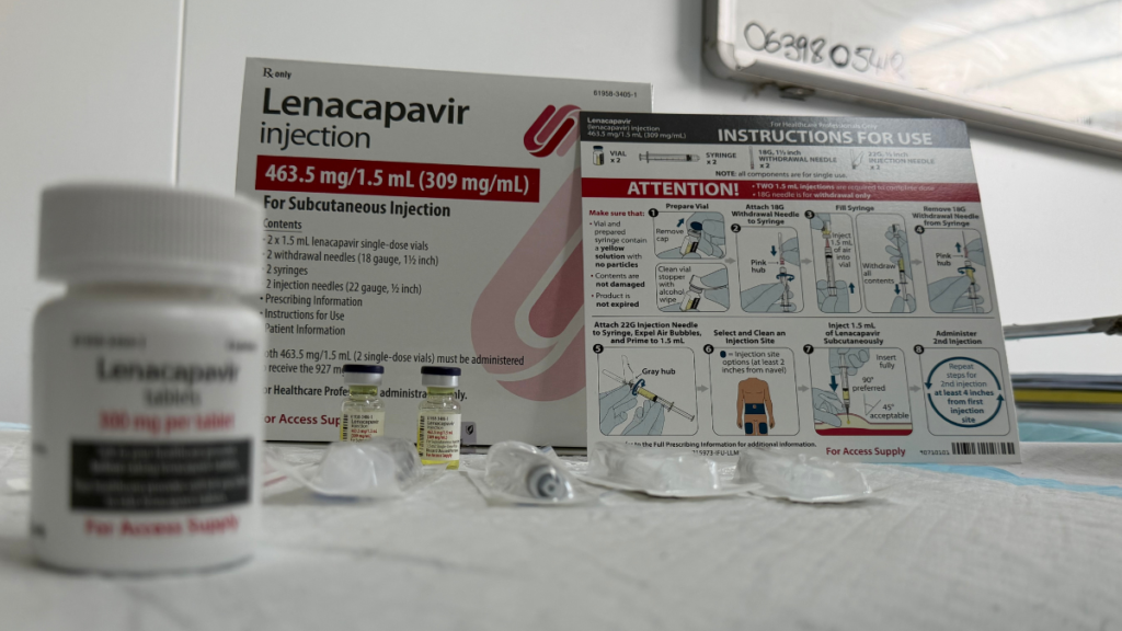 South Africa lenacapavir rollout providing HIV prevention shots in clinics