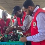 NAFDAC sachet alcohol recall enforcement team inspecting small beverage packs