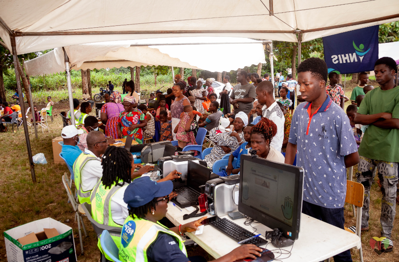 Ghana Medical Relief mission volunteer doctors providing free medical care to patients in Ho West