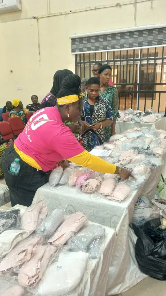 Bricon Foundation prostheses donation ceremony providing medical supplies to cancer survivors in Lagos