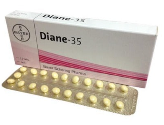 Diane-35 hormonal therapy guide prescription tablet blister pack