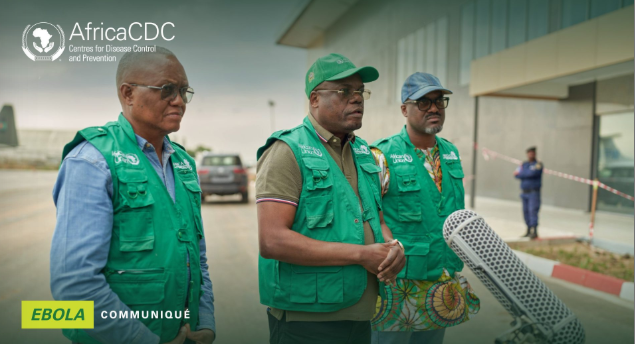 us ebola funding Africa CDC health worker epidemic response drc
