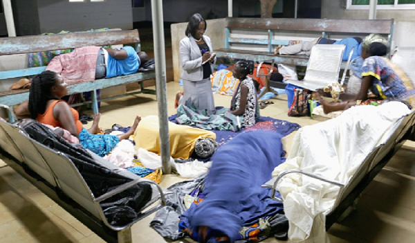 emergency bed tracking in ghana command centre ridge hospital