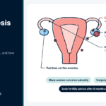 Endometriosis and Getting Pregnant: What Women Need to Know Pelvic diagram showing endometriosis patches on ovaries and tubes, explaining endometriosis and getting pregnant