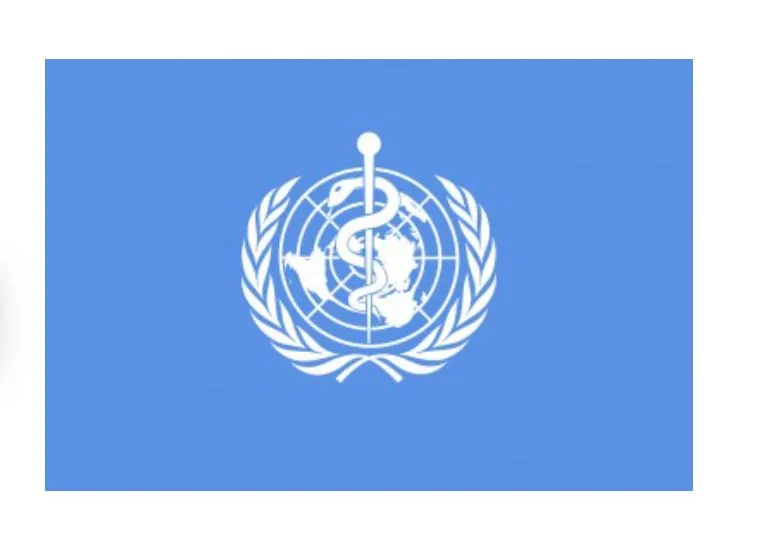 WHO logo illustrating guidance on the sexual transmission of Ebola